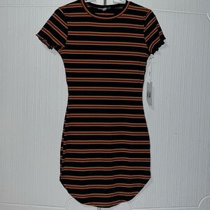 Ellie & Kate ribbed bodycon dress